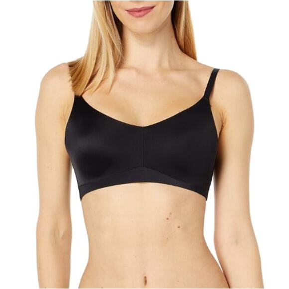 NWT Spanx Women's Very Black Trifecta Wireless Bra Size XS - Picture 1 of 10